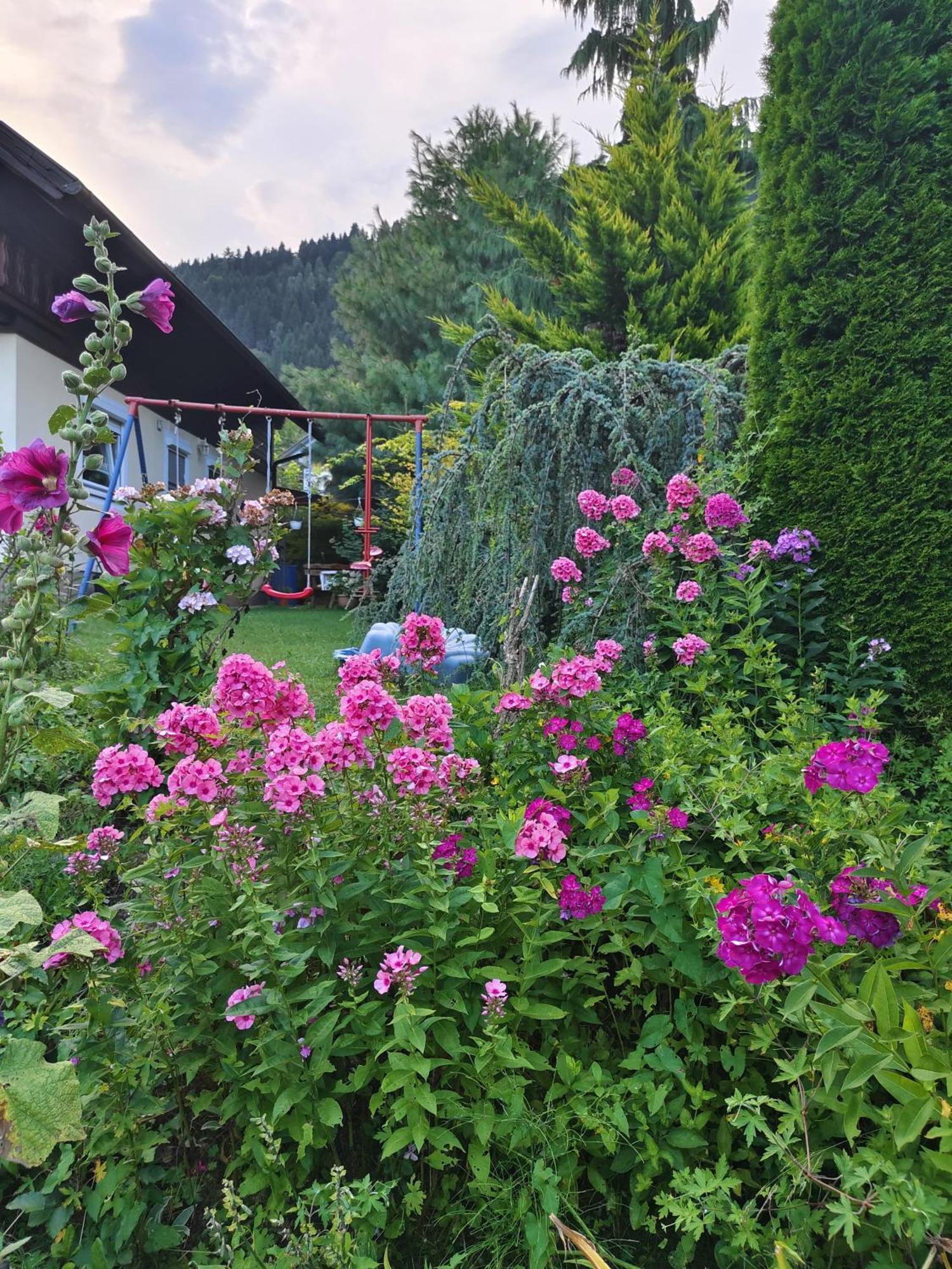 Haus Flora - Ferienwohnung Bodensdorf Buitenkant foto